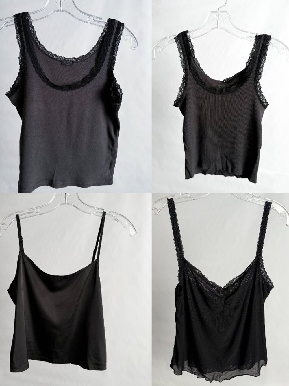 BUNDLE Brandy Melville Black Tank Tops OS